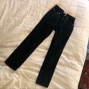 Rouje Sabina High Rise Black Denim Jeans